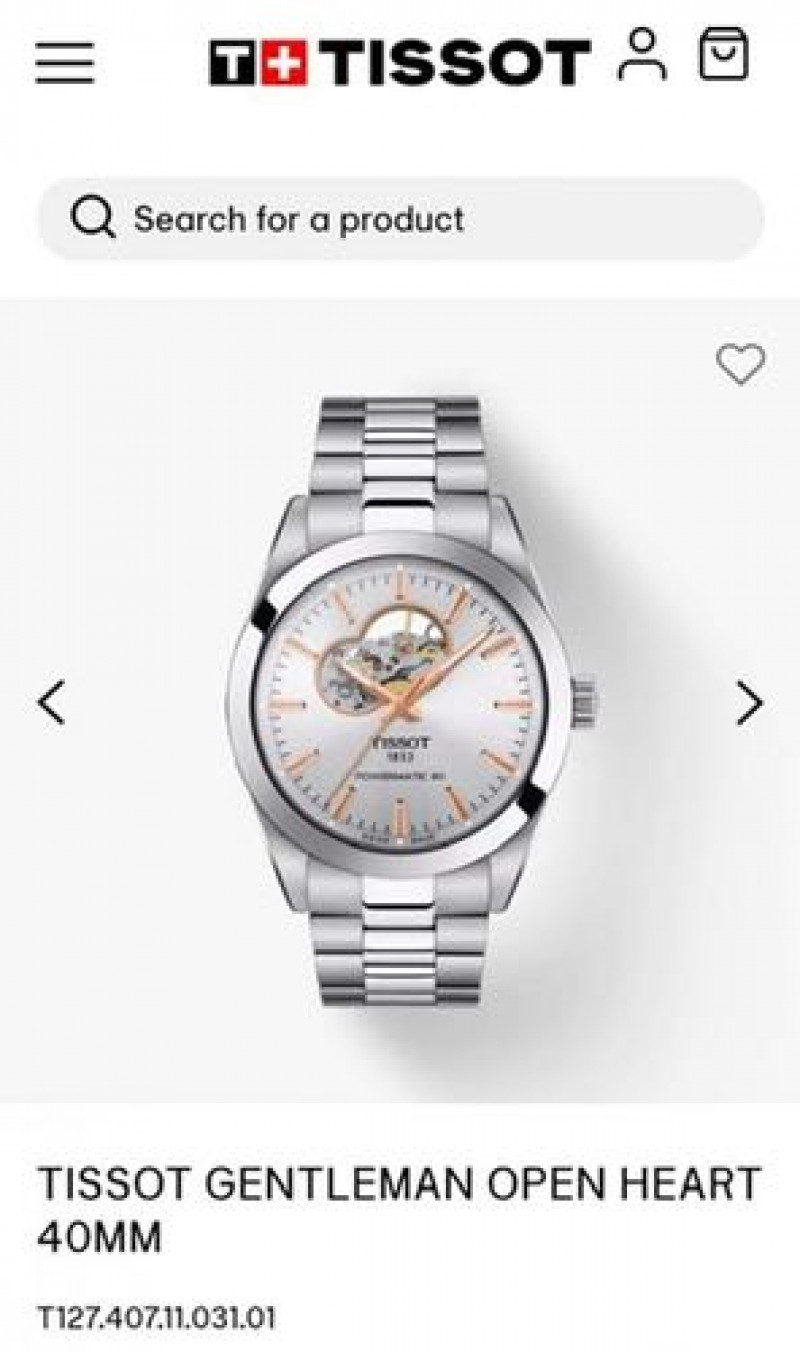 Tisot 1853 Powermatic 80 J117