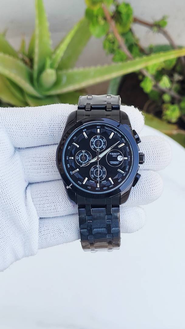 TISOT COUTURIER CHRONO FULL BLACK AT386