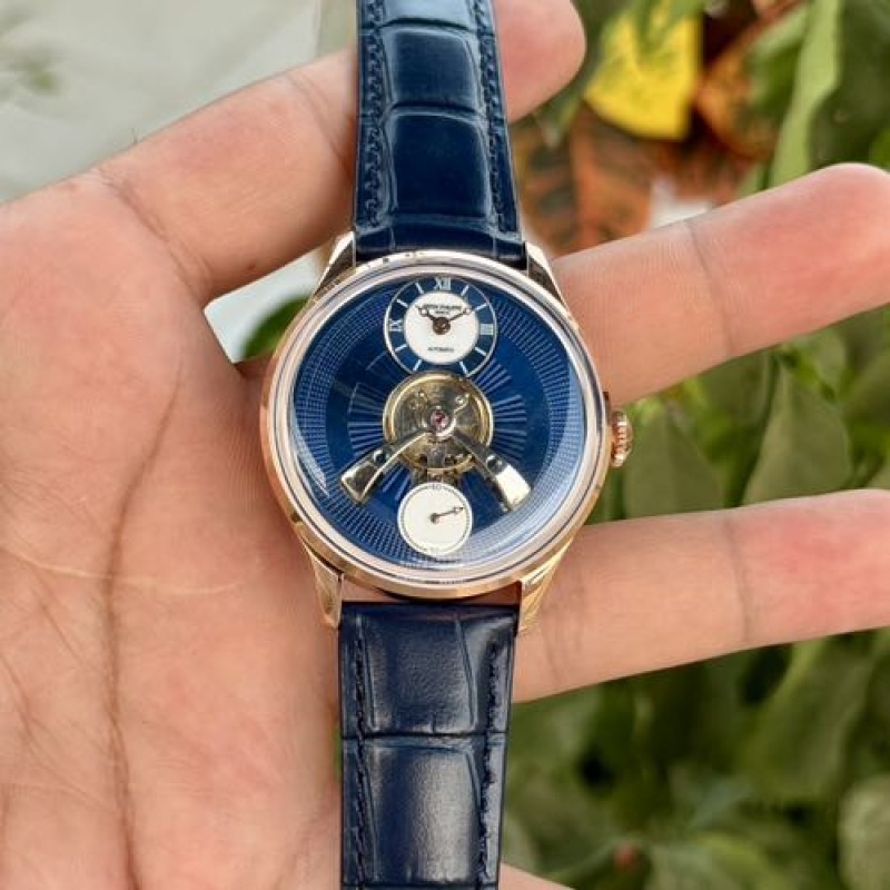 Patek Philipe Tourbillion Blue Rose Gold