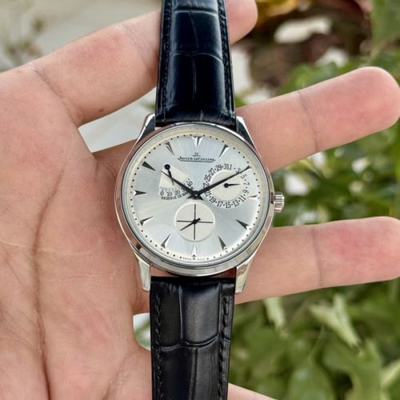 Jaegar-Le Coultre Master Ultra Thin Black Silver