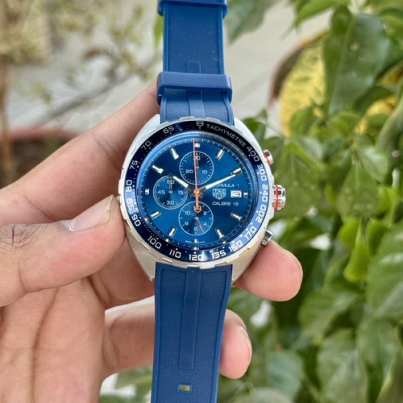 Tag Huer Formula Blue Silicon (FIX)