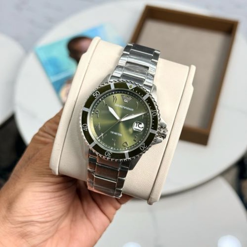 Authentic Grade Emporio Arma AR80072 Arabic Dial Limited Edition Men Swach