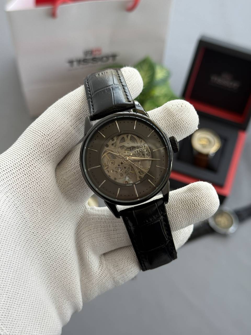 Alternative view of Tisot 1853 Skeleton Automatic Premium W369