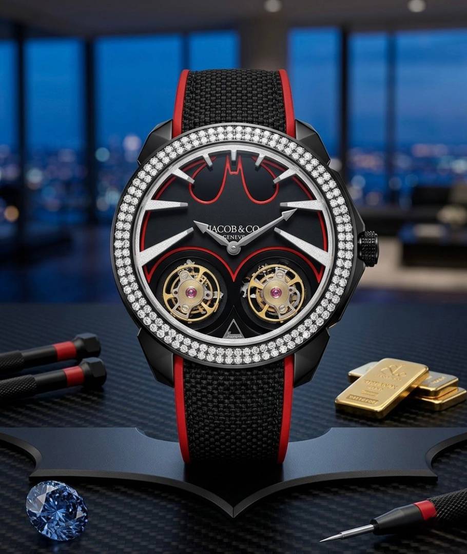 Jacobs & Co Unveils Batman-Inspired Gotham WC 1004