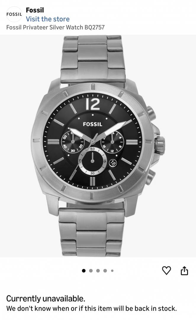 Fosil BQ2729 Privateer Sport WC 1257