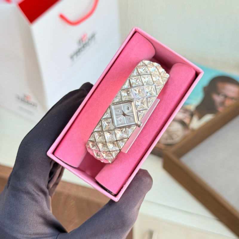 Swarovsky Curosia Bangle Watch With Box