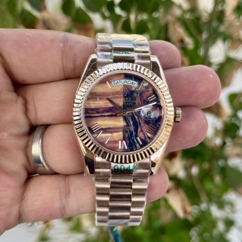 Rollex Day Date Rose Gold YZ