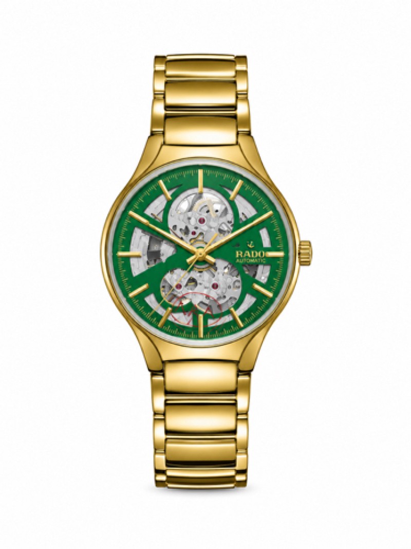 RAADO AUTOMATIC GOLD GREEN
