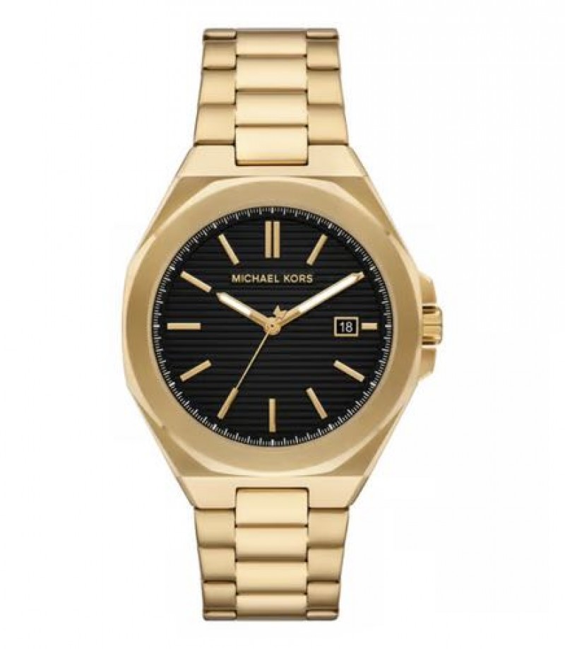 Micheal Kors Callum Gold Black Authentic Store Quality
