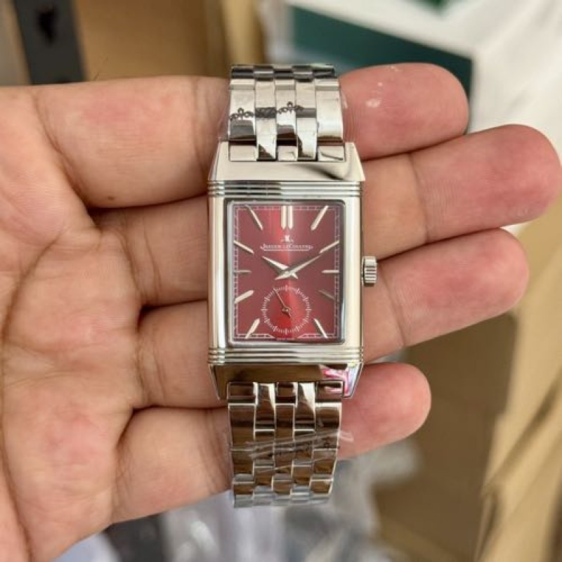 Jaegar-Le Coultre Reverso Silver Red