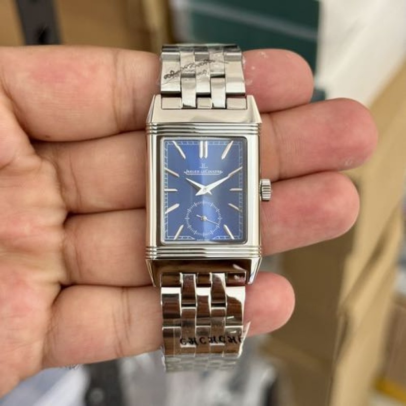 Jaegar-Le Coultre Reverso Silver Blue
