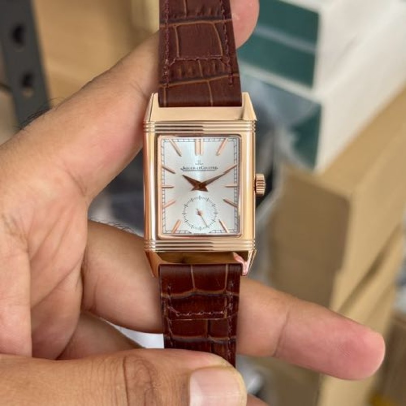 Jaegar-Le Coultre Reverso Brown Rose Gold