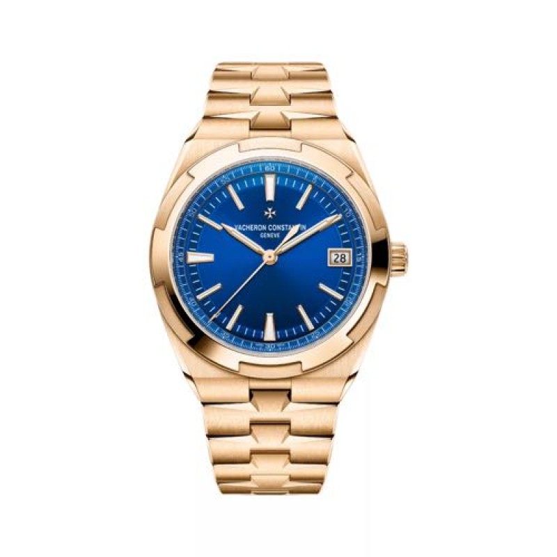 Vacheron Constentin Overseas Rose Gold Blue