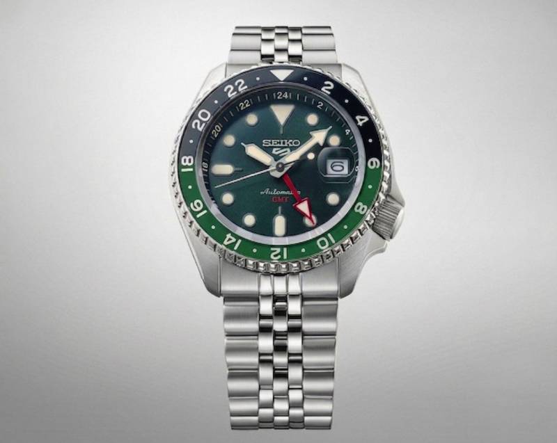 Seiko 5 Sports GMT Green