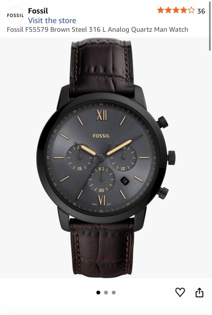 Fosil Neutra Chronography Watch WC 1389