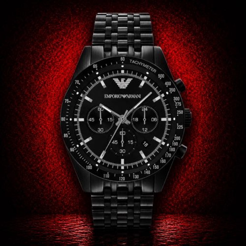 Authentic Grade Emporio arma Stainless Steel Chronograoh Watch