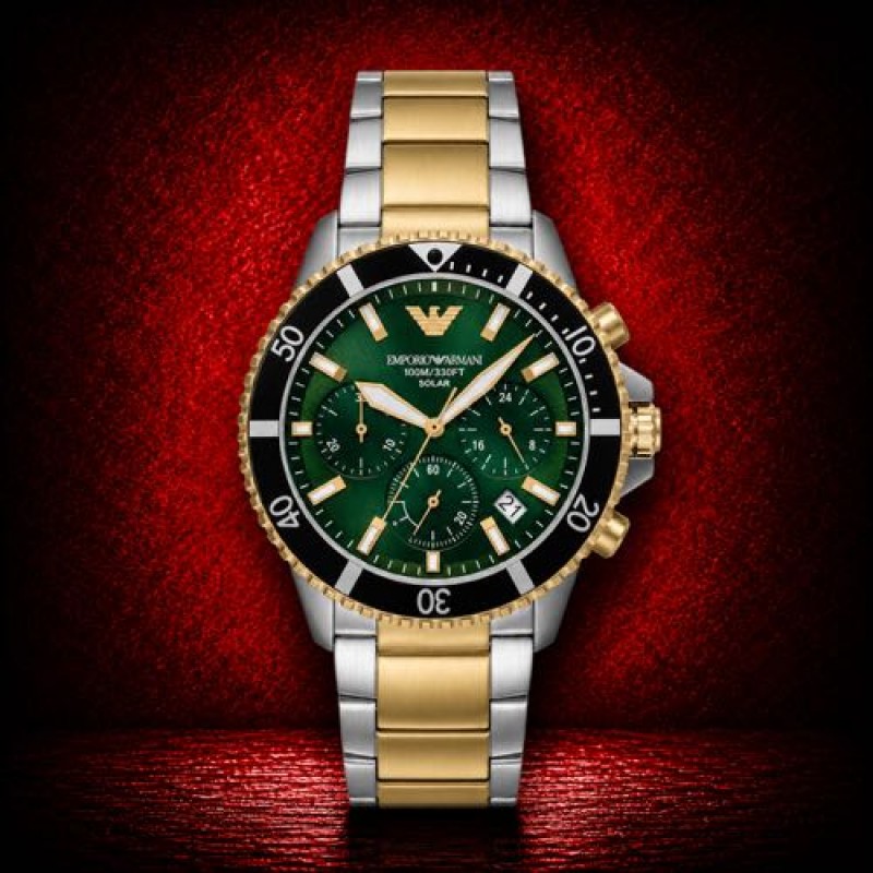 Authentic Grade Emporio arma Stainless Steel Chronograoh Watch