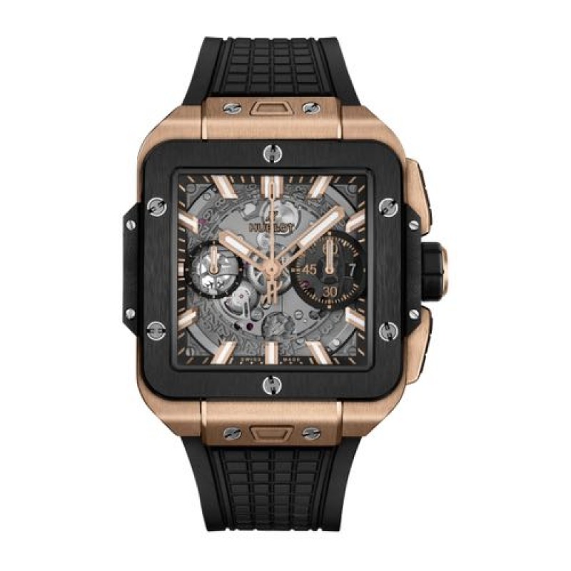 Hublot Square Bang Unico Titanium Black Rose Gold