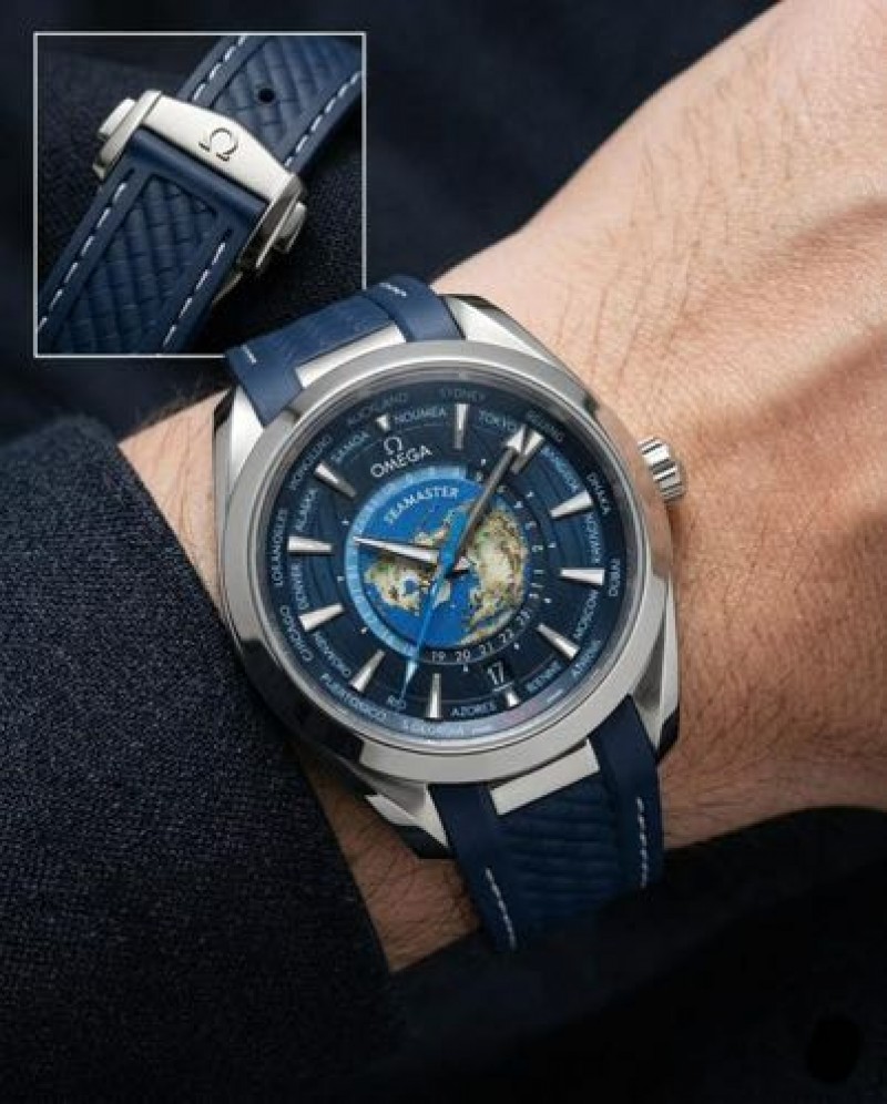 Omegha seamaster globe quartz
