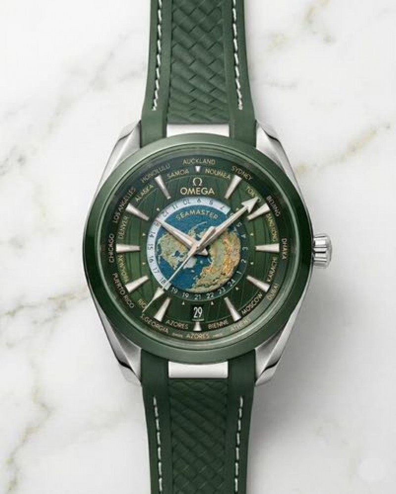 Omegha seamaster globe quartz
