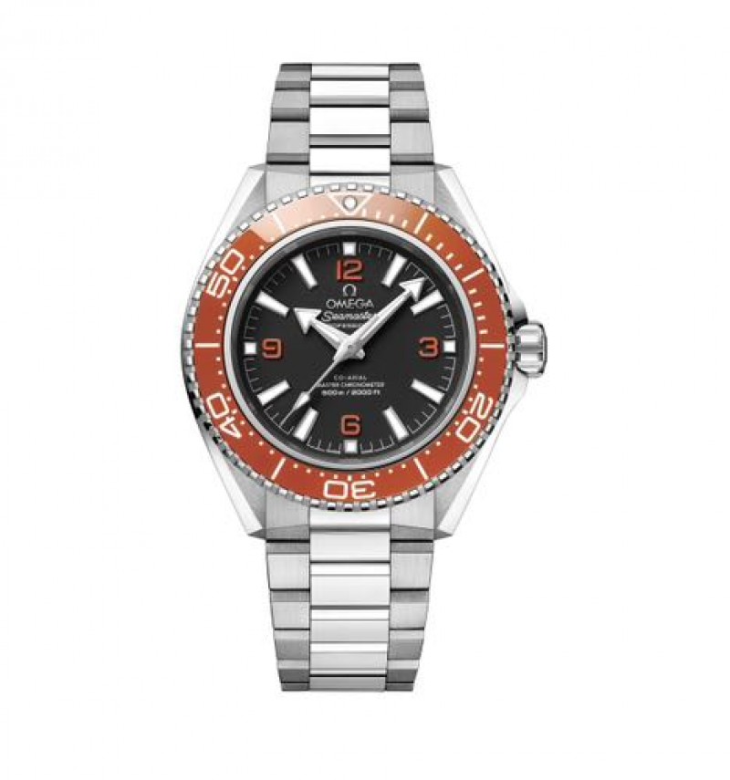Omegha Seamaster Planet Ocean 600m Silver Orange Japan