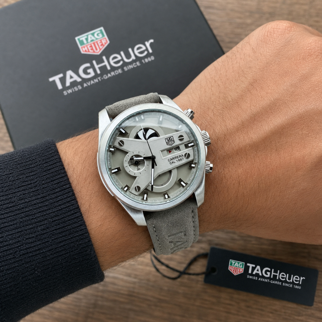 RC TAG CR-7 leather premium watch
