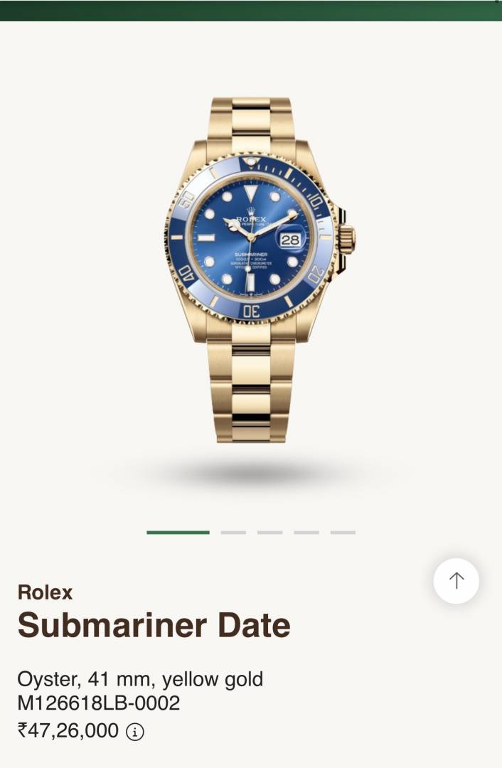 Rollex Oyster perpetual Submarine Automatic WC 1642