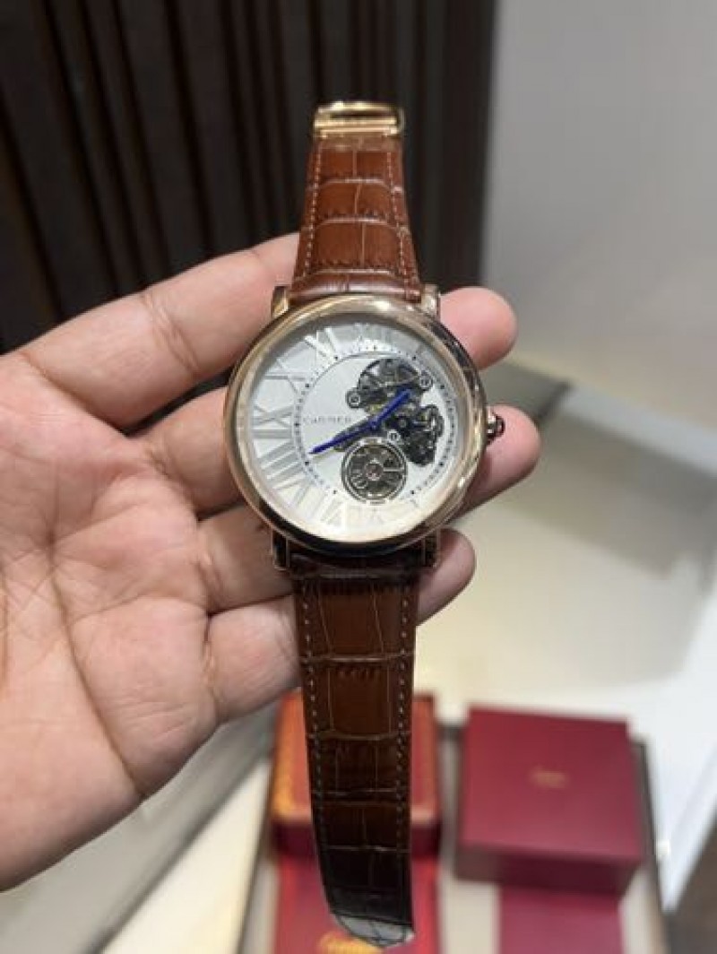 CARTIAR AUTOMATIC LEATHER BELT