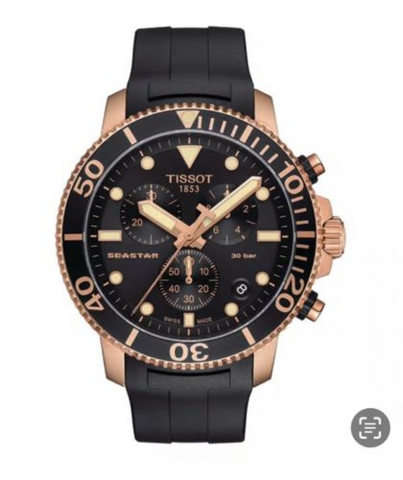 Tisot Seastar 1000 Chronograph Authentic Store Quality