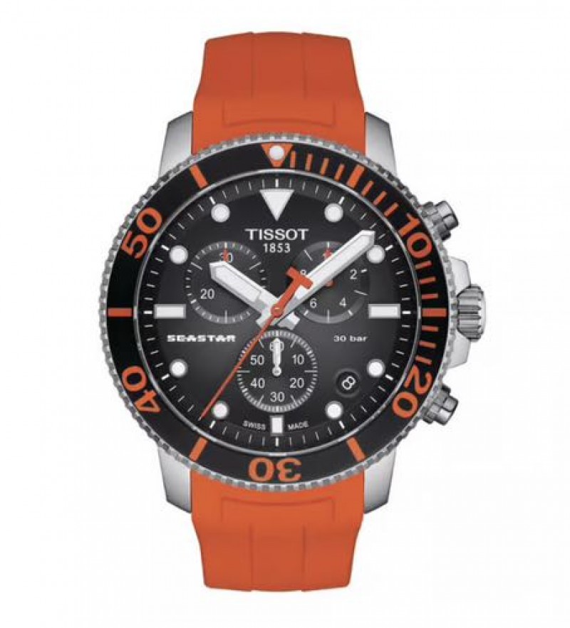 Tisot Seastar 1000 Chronograph Authentic Store Quality