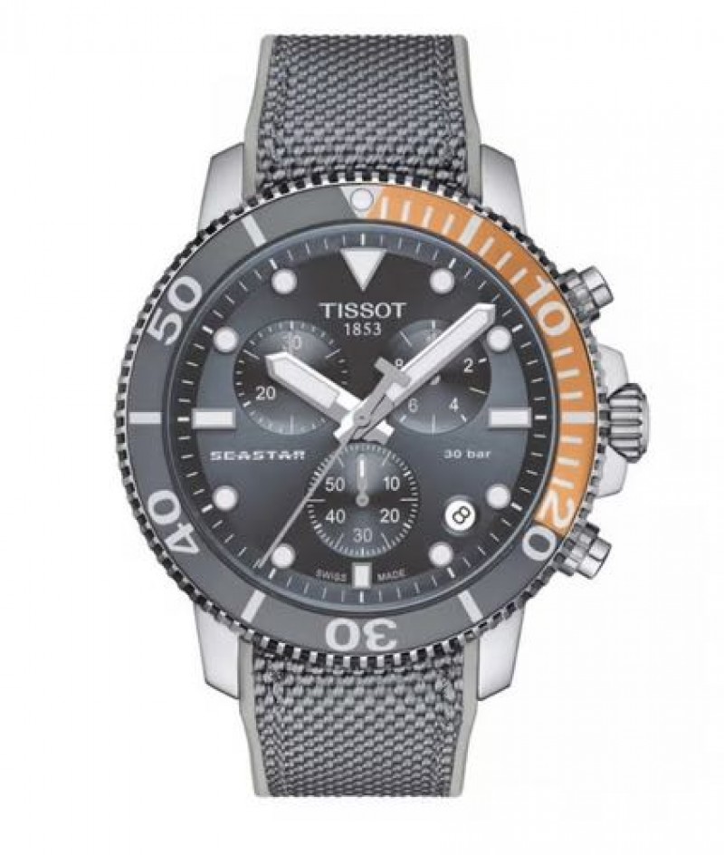 Tisot Seastar 1000 Chronograph Authentic Store Quality
