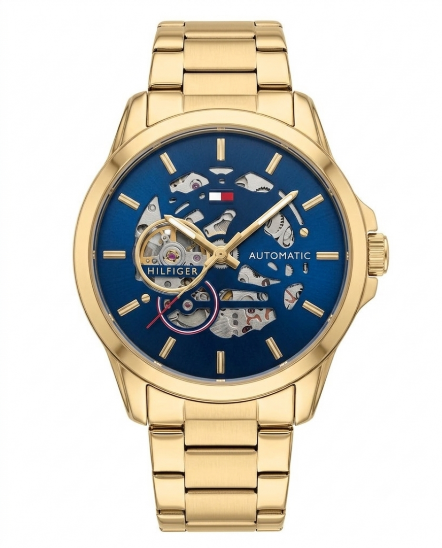 Tommmy Hilfige r skeleton automatic