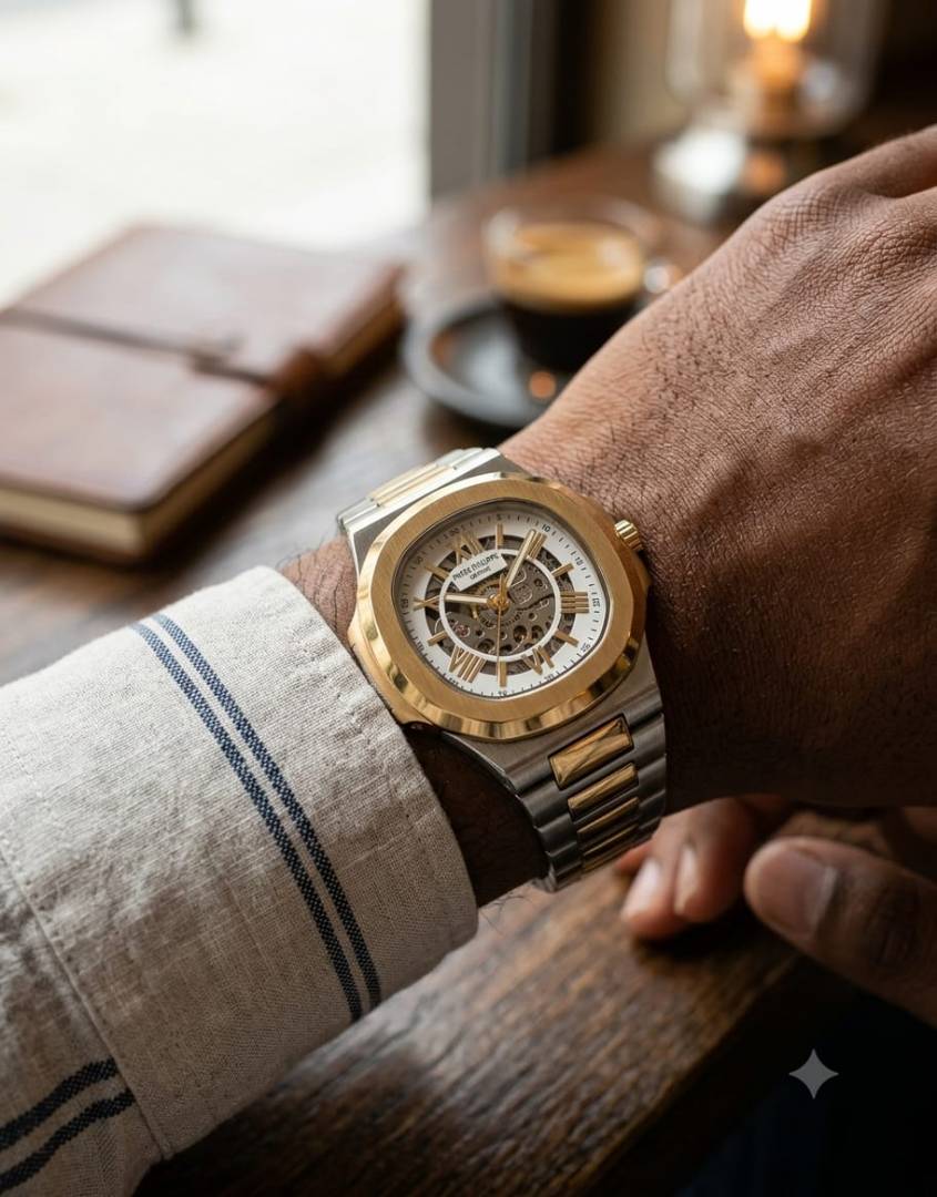 Alternative view of PATEK PHILIPE AUTOMATIC WATCH WC 1662
