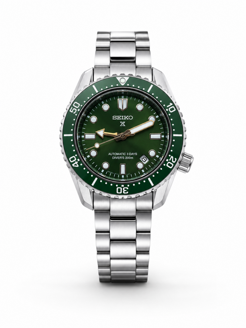 SEIKO PROSPEX 1968 HERITAGE DIVE GMT GREEN