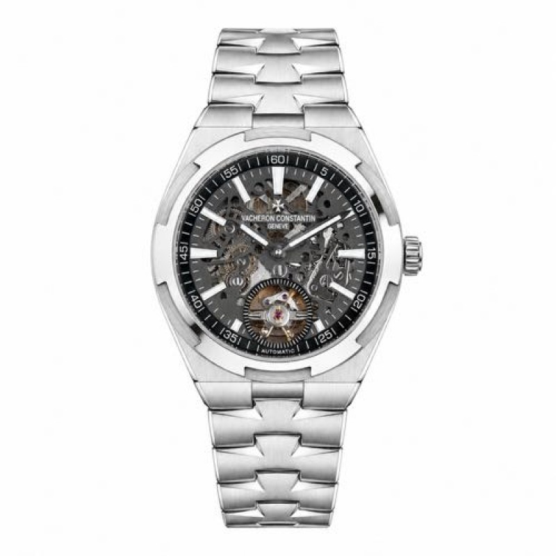 Vacheron Constentin Skeleton Dial Silver Grey