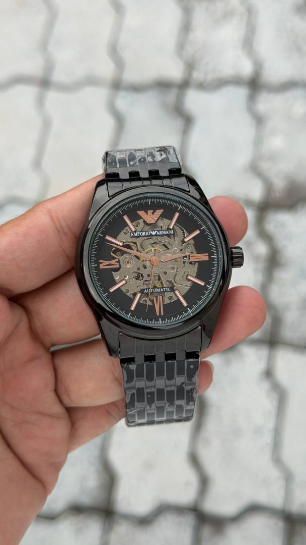 ARMA I AR60091 skeleton  Automatic movement skeleton dial premium stainless steel strap
