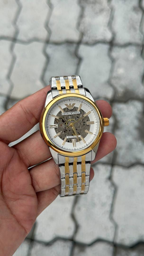 ARMA I AR60091 skeleton  Automatic movement skeleton dial premium stainless steel strap
