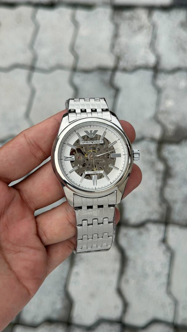 ARMA I AR60091 skeleton  Automatic movement skeleton dial premium stainless steel strap