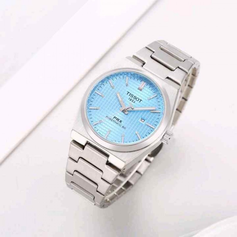 Tissoo t 1853 Prx Silver-Sky-Blue