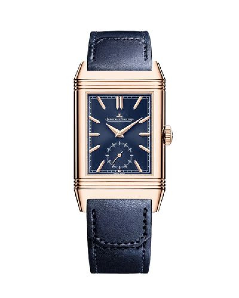 Jaegar-Le Coultre Reverso Rosegold Blue