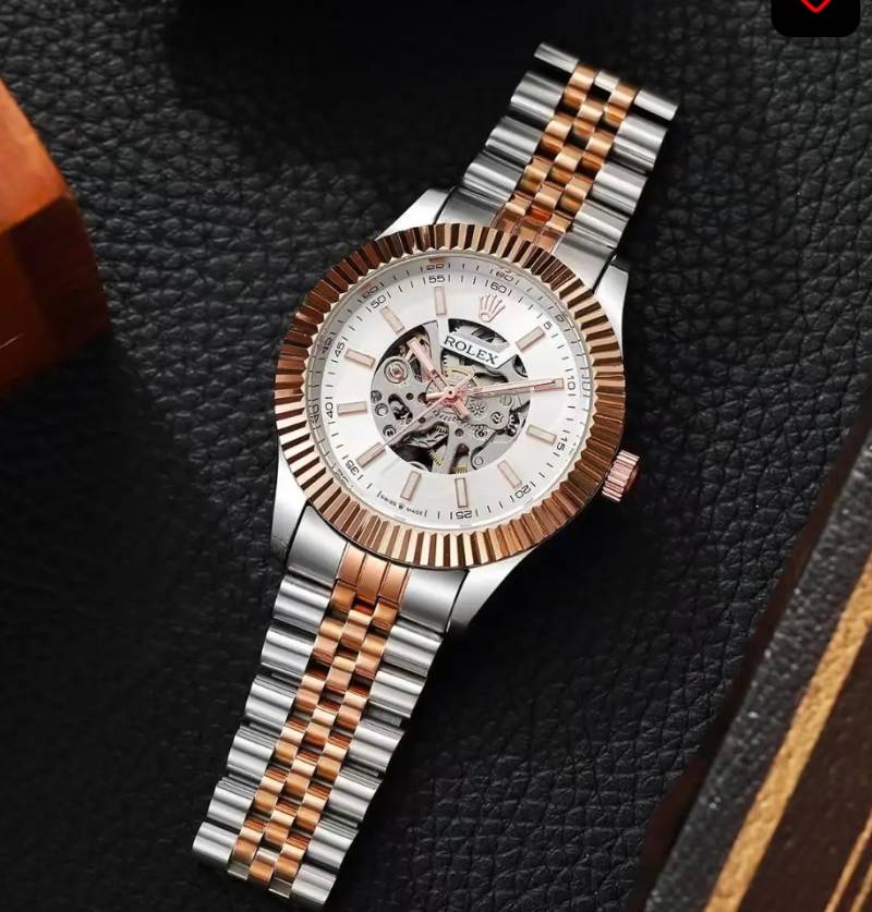 Rolee x Automatic Rose Gold White Dial