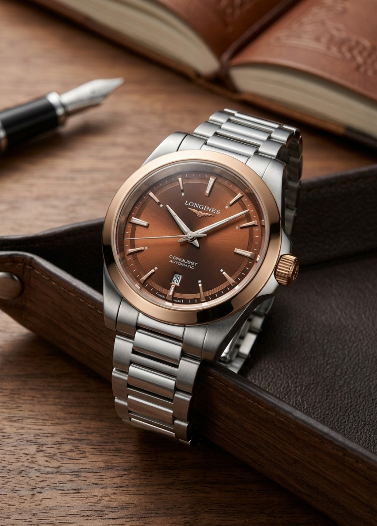 LONGINEE S CONQUEST WATCH HVY WC 1454