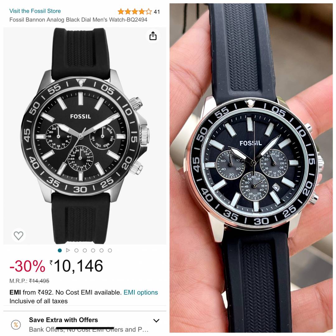 FOSSII L BANON MEN WATCH