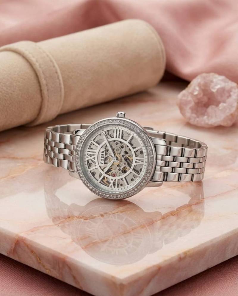 Fossii l Delphi Automatic full silver