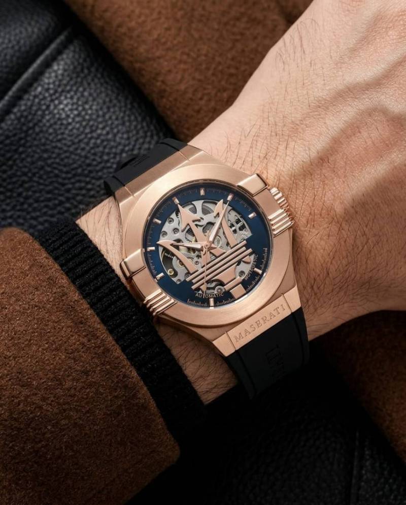 Maserat i Potenza Skeleton black copper