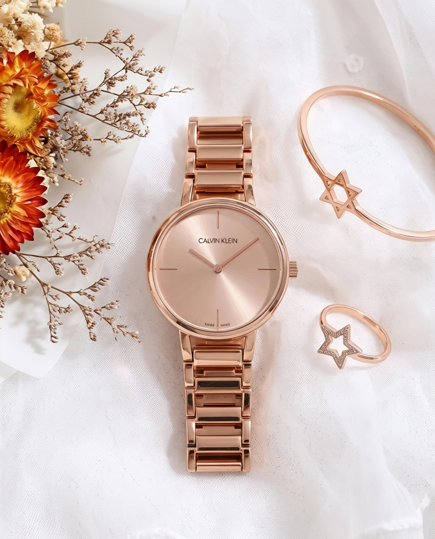 Calvin Kleii n Rose Gold Pink