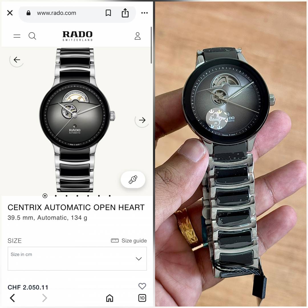 RAD   CENTREX AUTOMATIC OPEN HEART WC 2003