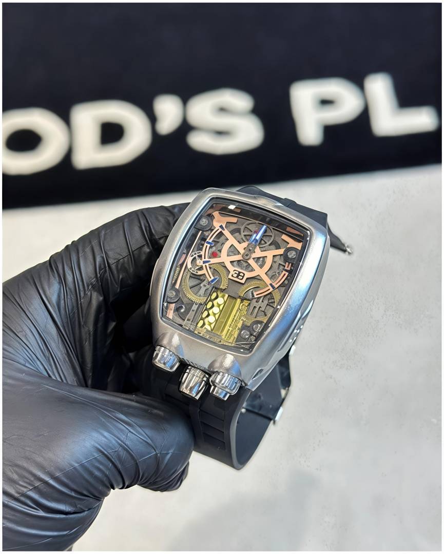 Jacob & Co Epic X Bugatti Silver