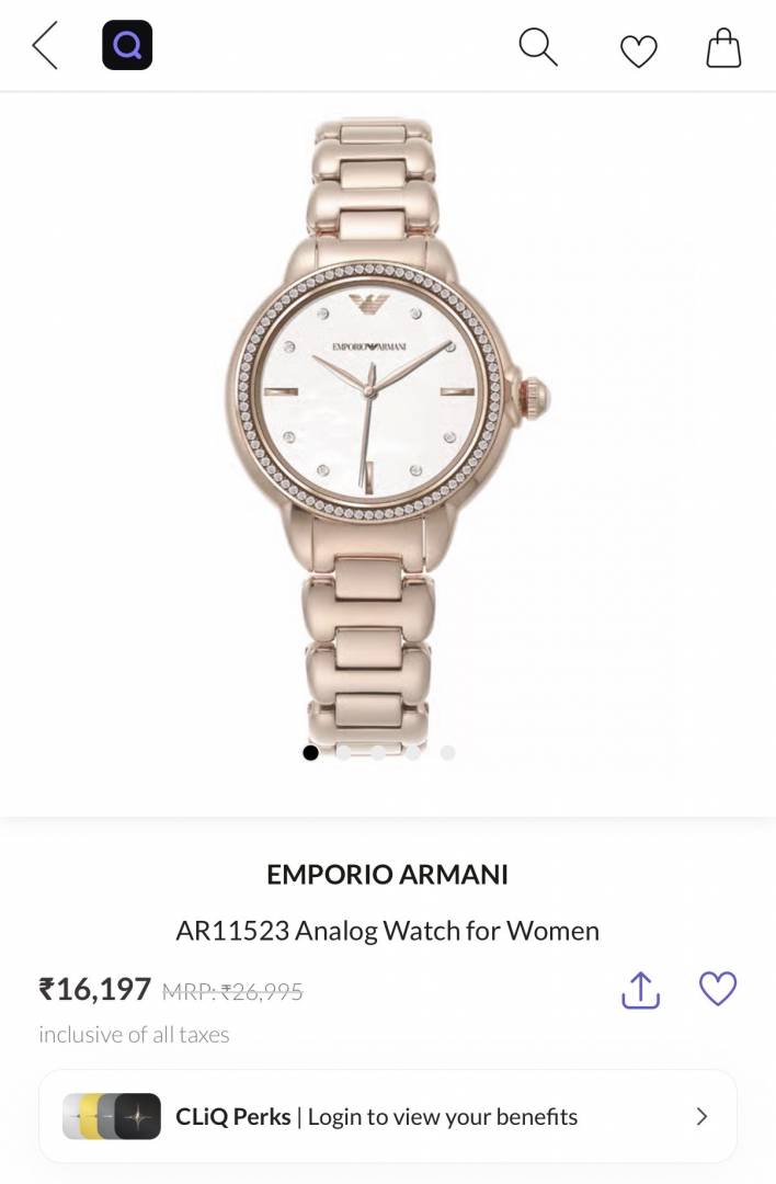 Emporio Armaani AR11523 women watch