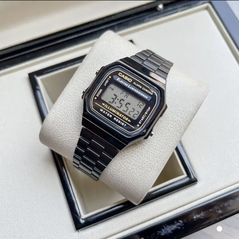 Casio Vintage Black HQ AT306